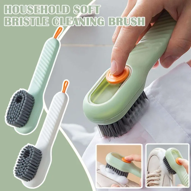 Multifunction Long Handle Liquid Shoe Brush