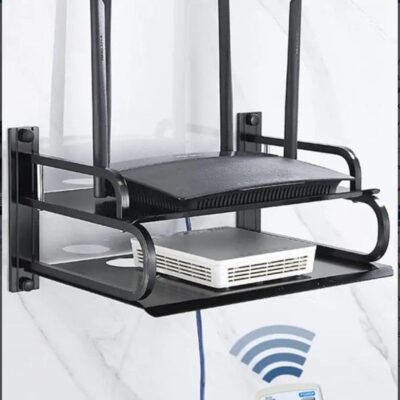 Wall Mount Metal Stand Storage Box Shelf Wall Hanging Storage Organizer