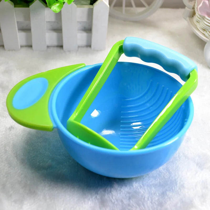 Baby Food Masher and Bowl Set