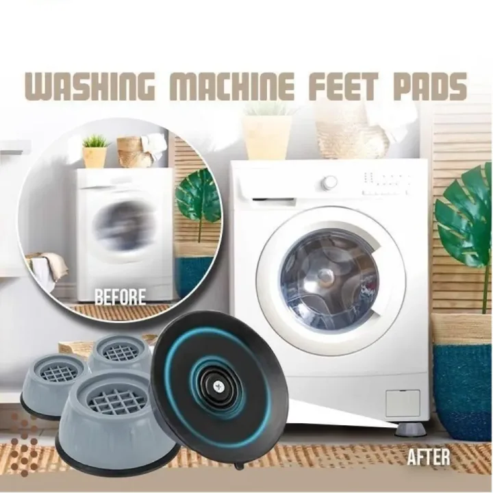 4Pcs Anti Vibration Feet Pads Washing Machine