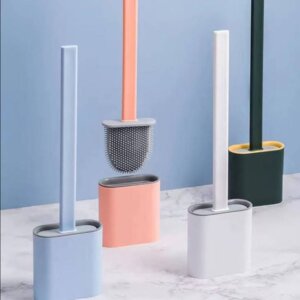 Wall Mounted Detachable Water Tight Silicone Toilet Brush
