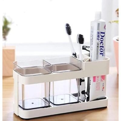 Toothbrush Storage Box 3 chamber