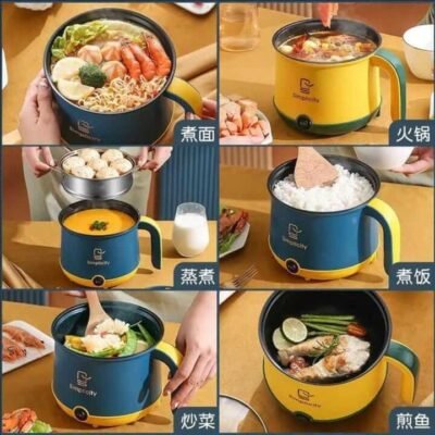 Simplicity Electric Rice Cooker Small Multi Cooker Hot Pot Steamer