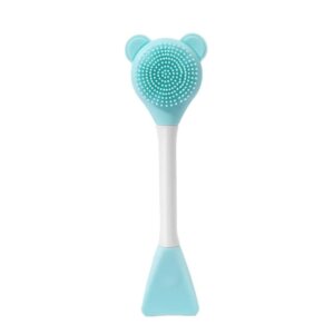 Bear Double Head Facial Mask Brush Silicone