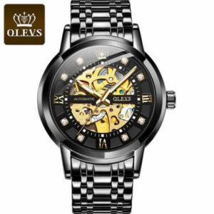 Olevs 9901 Automatic Mechanical Men's watch - Black