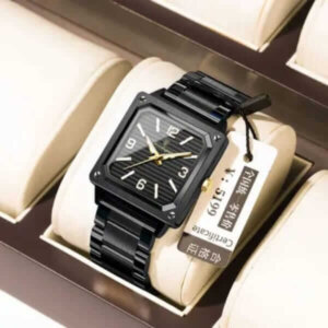 POEDAGAR 870 Luxury Elegant Men’s Watch - Black