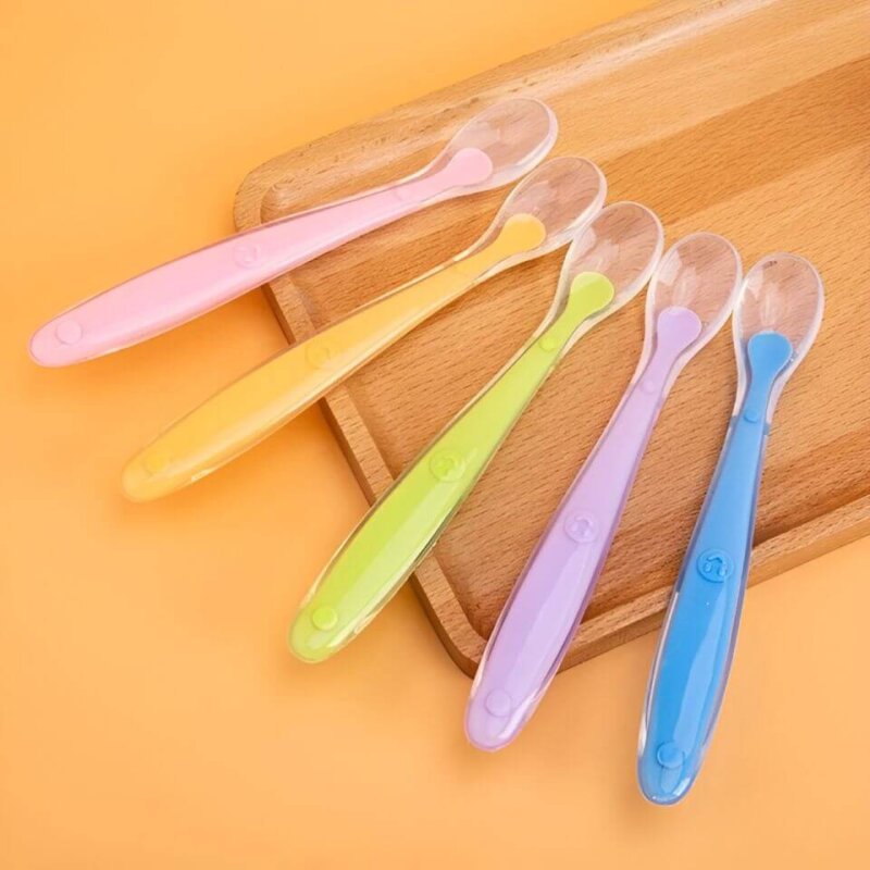 Full Silicone Feeding Spoon for Baby - Image 4
