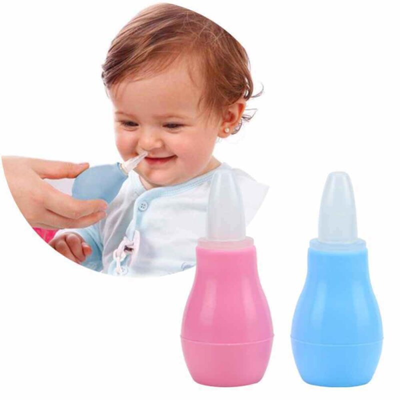Baby Nose Cleaner Cleaner Nasal Vacuum Mucus Suction Aspirator Soft Tip Tools - Image 3