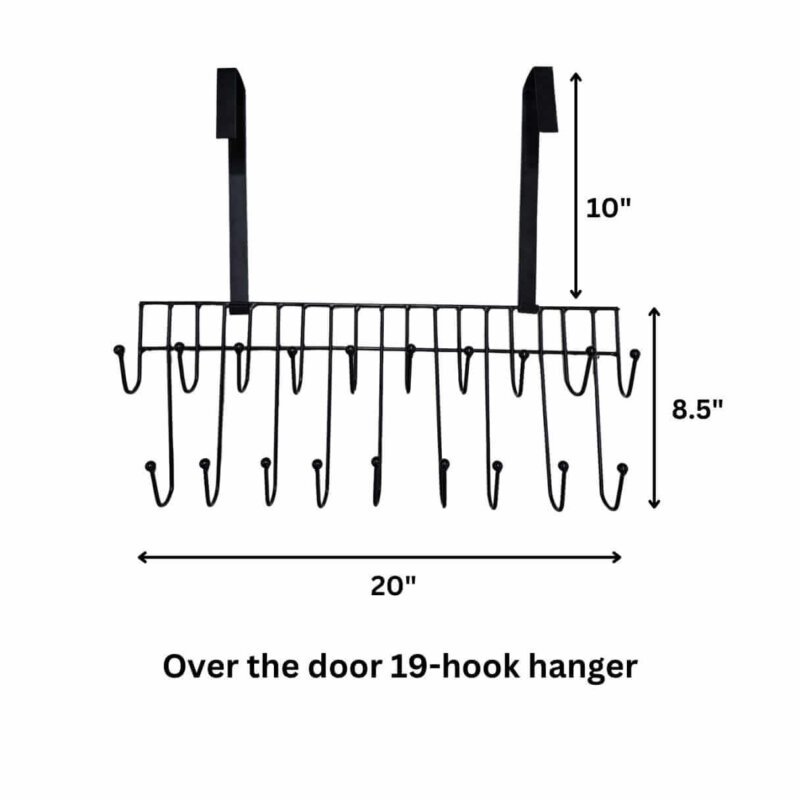 Over The Door 19-Hook Hanger - Image 2