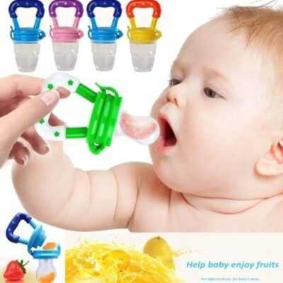 BABY FRUIT PACIFIER Fresh Food Feeder Teething Toy Teether Chosni Teat Pacifier Feeder Bottles for New born