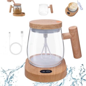 Automatic Electric Coffee Mixer Cup 400ML (Rechargeable) – Smart Mixing, No Spoon Needed