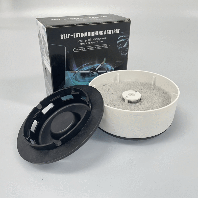 2 in 1 Air Purifier Ashtray, Smart Electronic Ashtray, Multifunction Smokeless Ashtray with Filter, Ideal for Home, Car or Office - Image 3