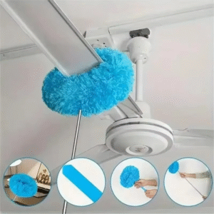 Microfiber Ceiling Fan Duster with Long Extendable Handle