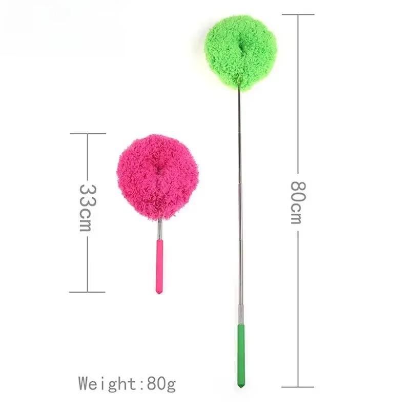 Microfiber Ceiling Fan Duster with Long Extendable Handle | Reusable Dust Cleaner Brush for Home Cleaning - Image 4