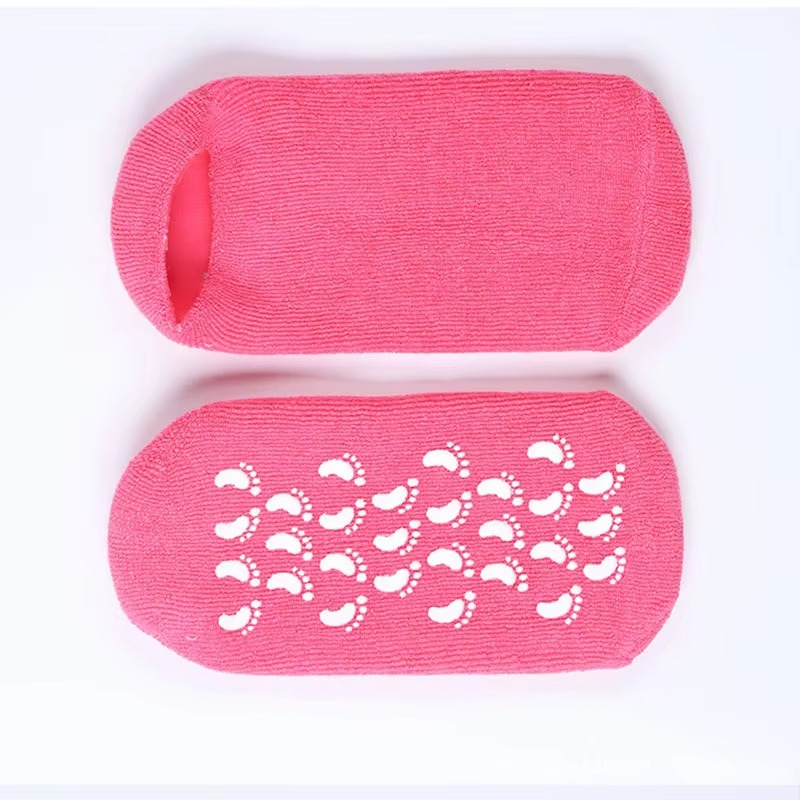 Silicone Moisturizing Foot Spa Gel Socks – Cracked Feet Repair Solution - Image 3