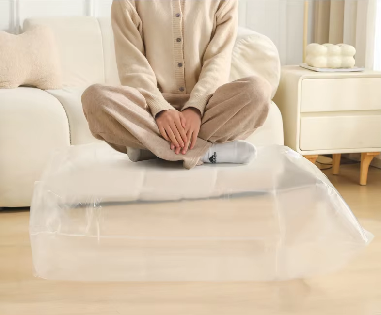 Cube Vacuum Storage Bag | Extra Large Space Saving Bag | Clothes & Blanket Organizer - Image 3