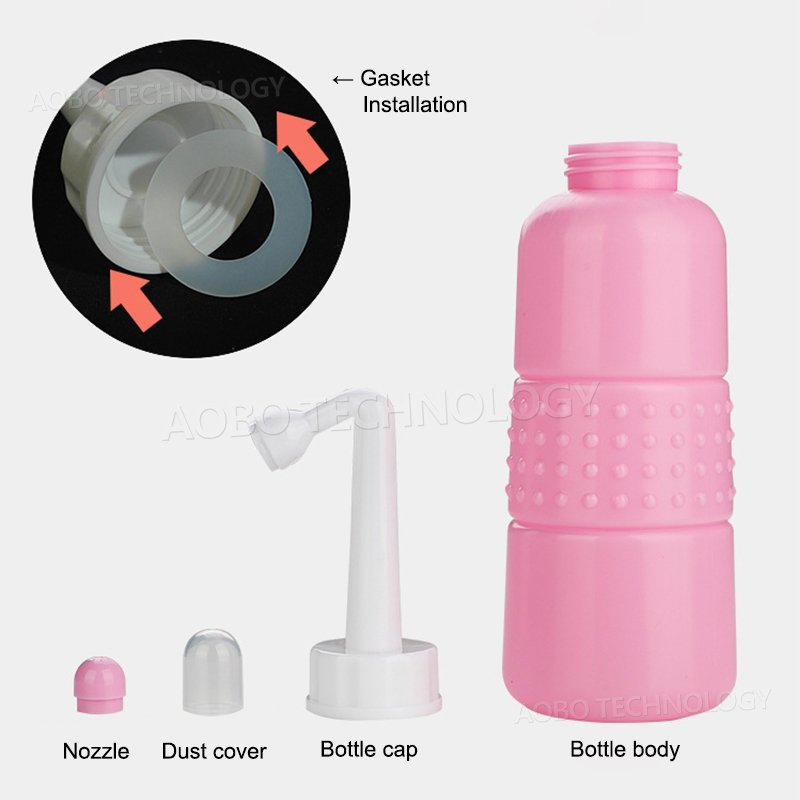 Mom Peri Bottle 500ML – Postpartum Essentials Feminine Care MomWasher for Perineal Recovery Cleansing After Birth - Image 5
