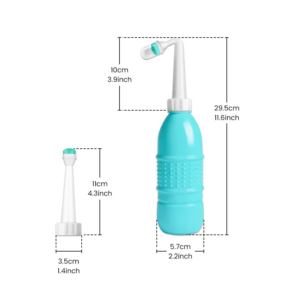 Mom Peri Bottle 500ML – Postpartum Essentials Feminine Care MomWasher for Perineal Recovery Cleansing After Birth